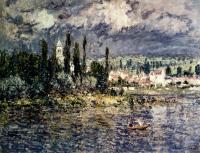 Monet, Claude Oscar - Landscape With Thunderstorm